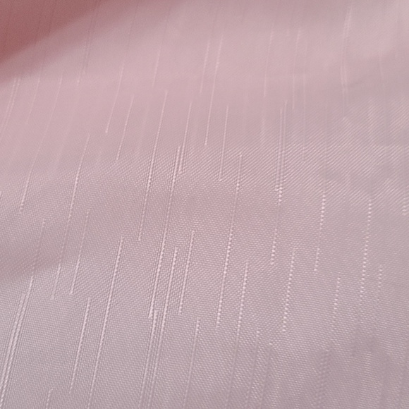 VTG Brooks of Dallas Womens Uniform Lounge Jacket Pink Embroidered Pockets Sz L? - Picture 4 of 12